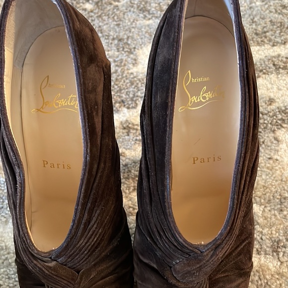 Louboutin Suede Booties - Picture 5 of 9